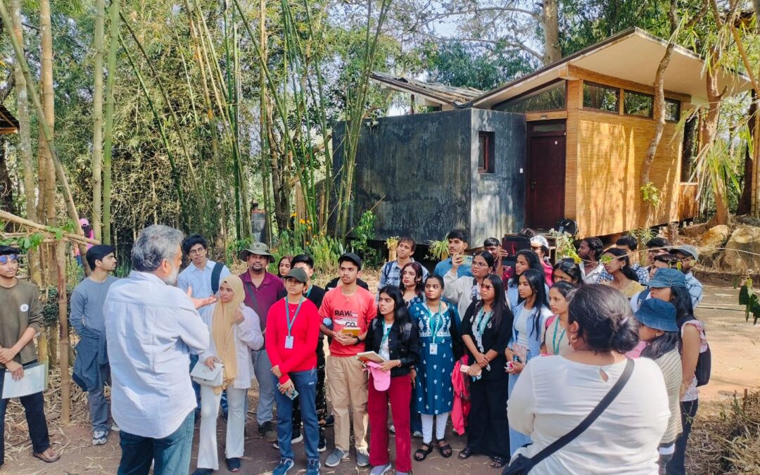 Academic Visit by SIES College, Mumbai University to Uravu Bamboo Grove